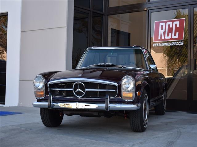 1969 Red Mercedes-Benz SL-Class --
