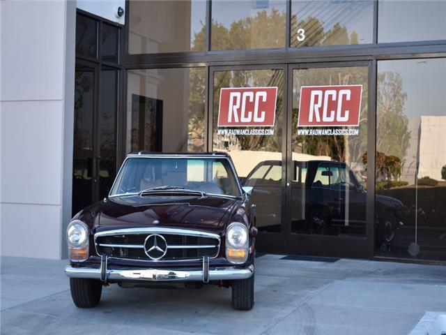 1969 Red Mercedes-Benz SL-Class --