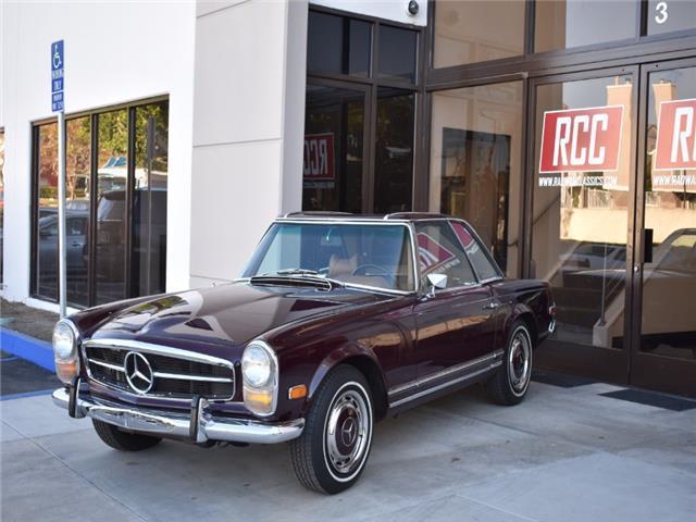 1969 Red Mercedes-Benz SL-Class --