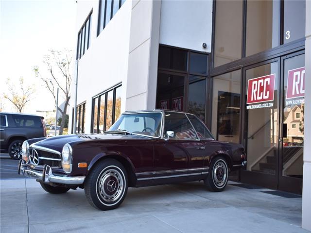 1969 Red Mercedes-Benz SL-Class --