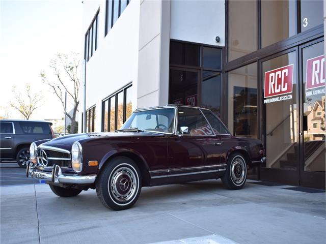1969 Red Mercedes-Benz SL-Class --