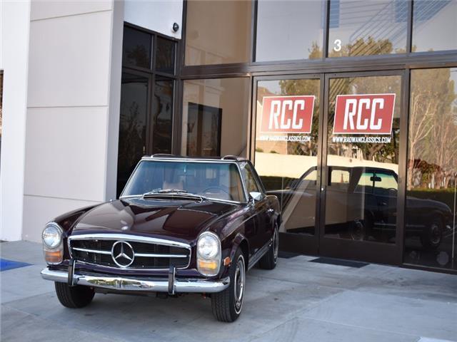 1969 Red Mercedes-Benz SL-Class --