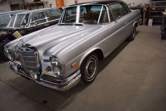 1969 Silver Mercedes-Benz 200-Series Coupe