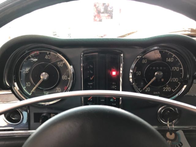 1969 Blue Mercedes-Benz SL-Class Convertible