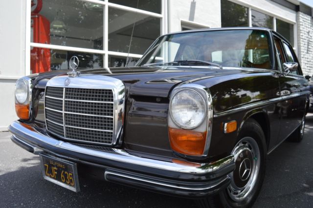 1969 Brown Mercedes-Benz 200-Series Sedan