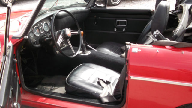 1969 Red MG MGB --