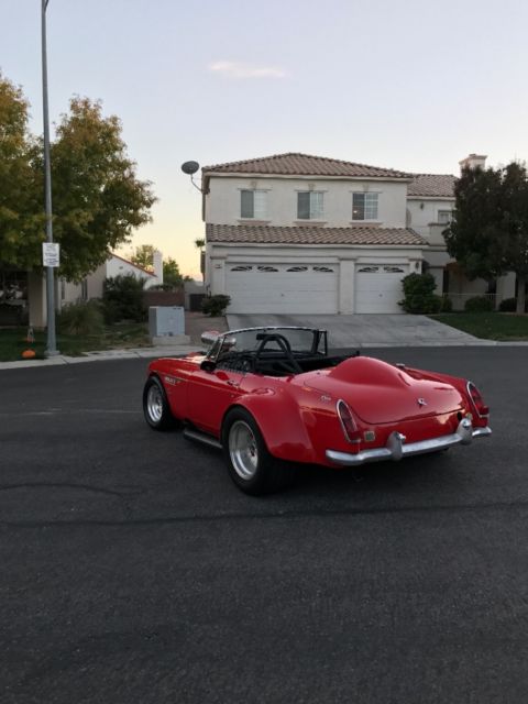 1969 Red MG MGB Convertible