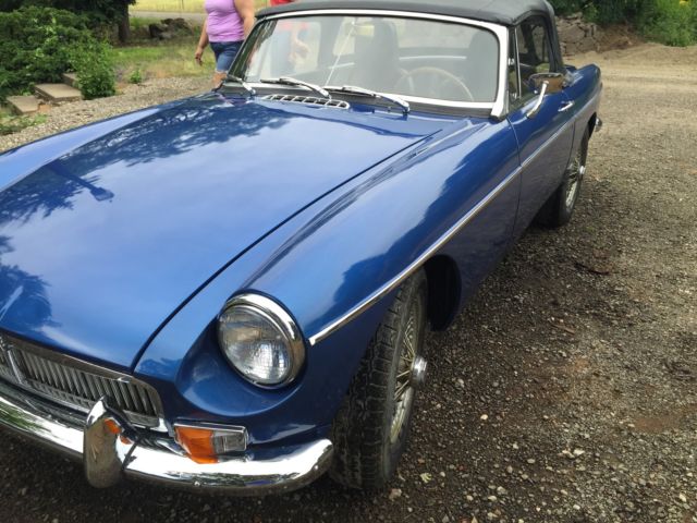 1969 Blue MG MGB U/K