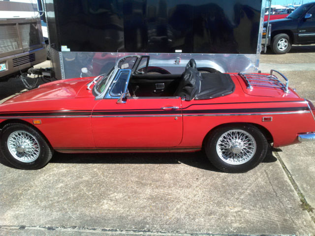 1969 Red MG MGB U/K