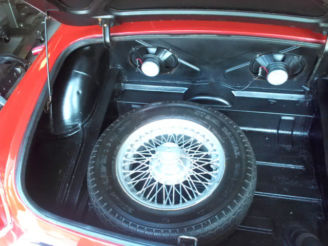 1969 Red MG MGB U/K