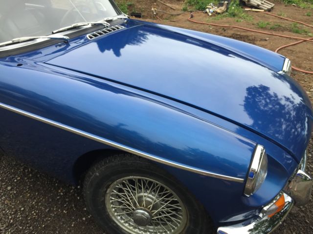 1969 Blue MG MGB U/K