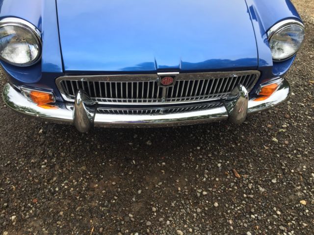 1969 Blue MG MGB U/K