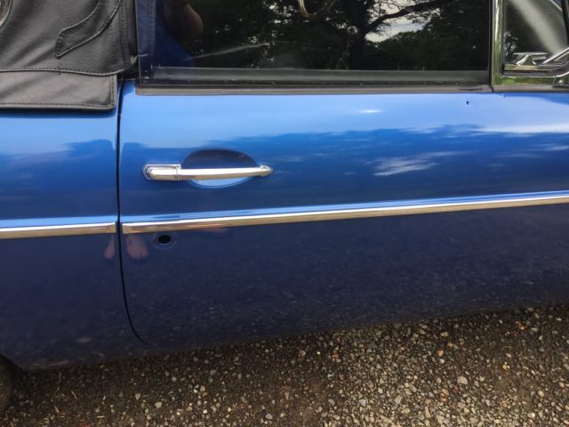 1969 Blue MG MGB U/K