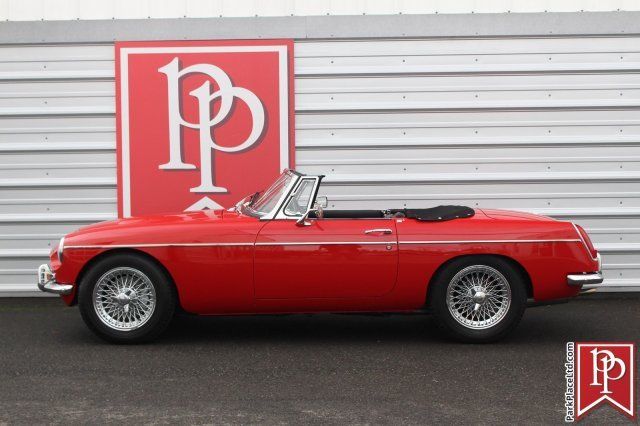 1969 Red MG MGC Roadster