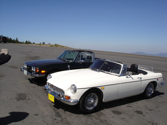 1969 Black MG MGB Convertible