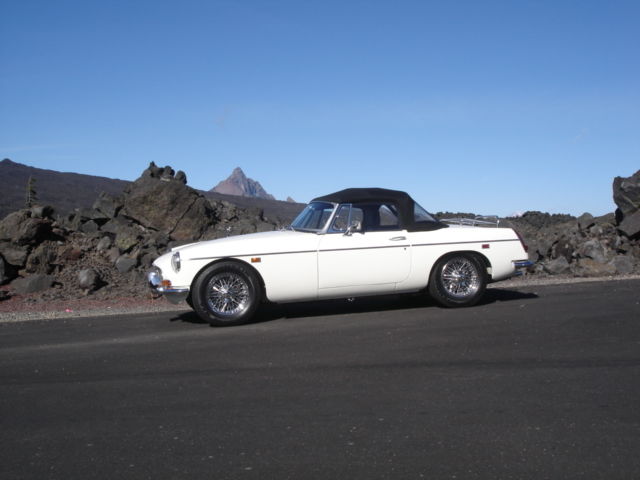 1969 Black MG MGB Convertible
