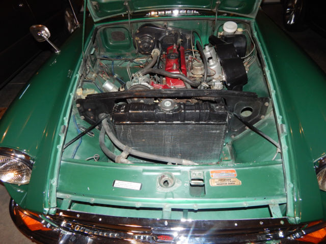 1969 Green MG MGB