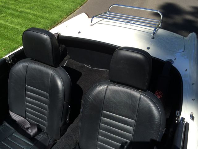 1969 Black MG MGB Convertible