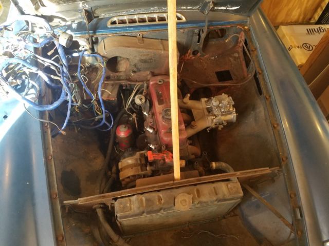 1969 Blue MG MGB Coupe