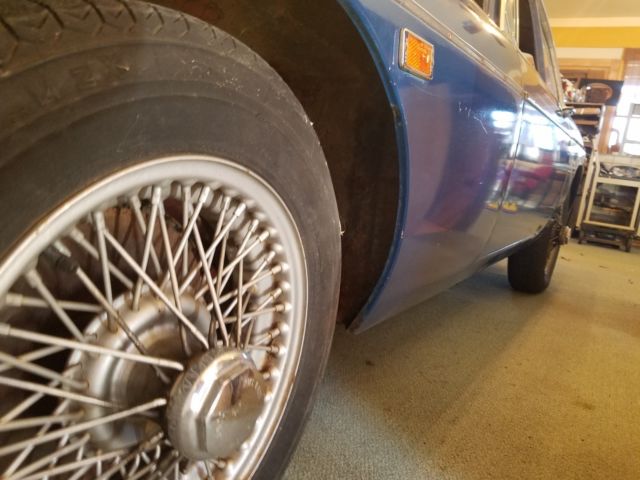 1969 Blue MG MGB Coupe