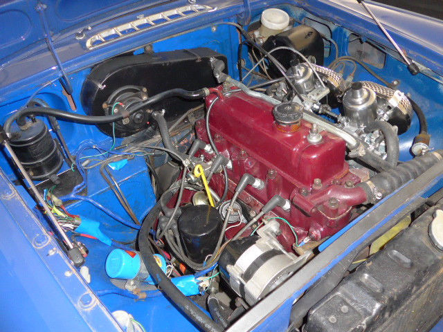 1969 Blue MG MGB Hatchback