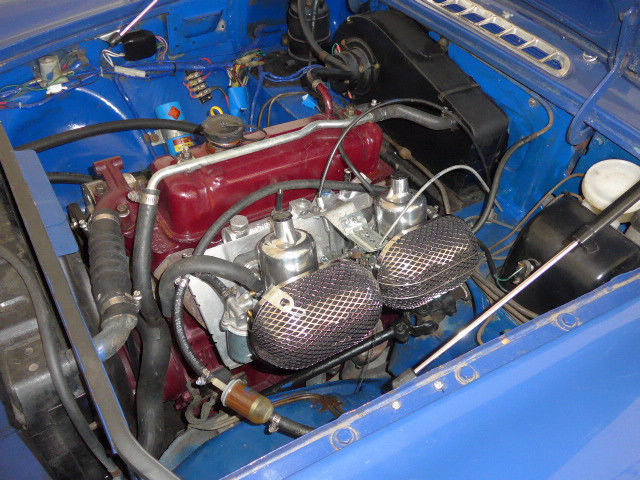 1969 Blue MG MGB Hatchback