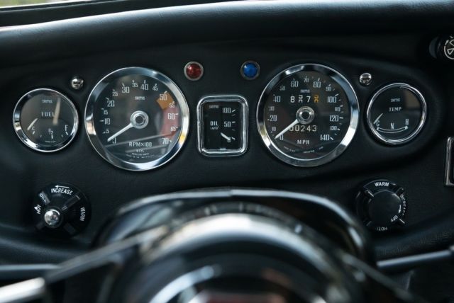 1969 Black MG MGB Coupe