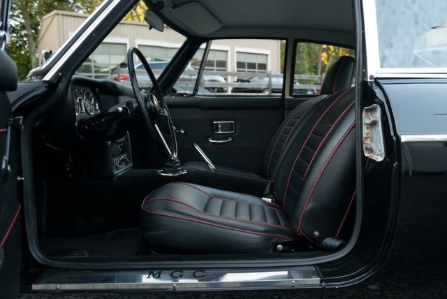 1969 Black MG MGB Coupe