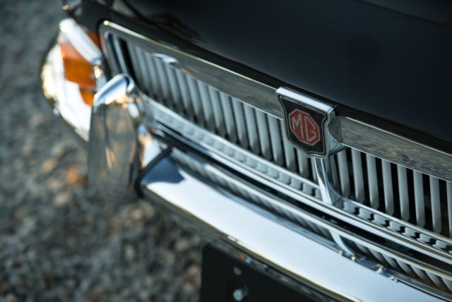 1969 Black MG MGB Coupe