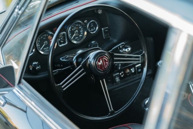 1969 Black MG MGB Coupe