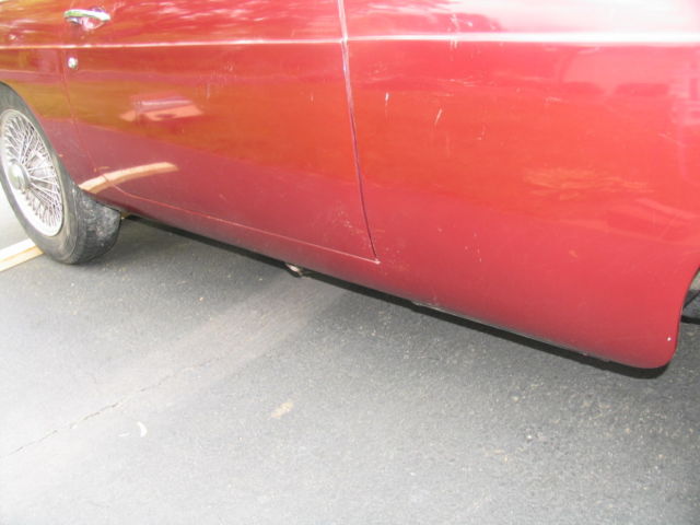 1969 Burgundy MG C-GT Hatchback