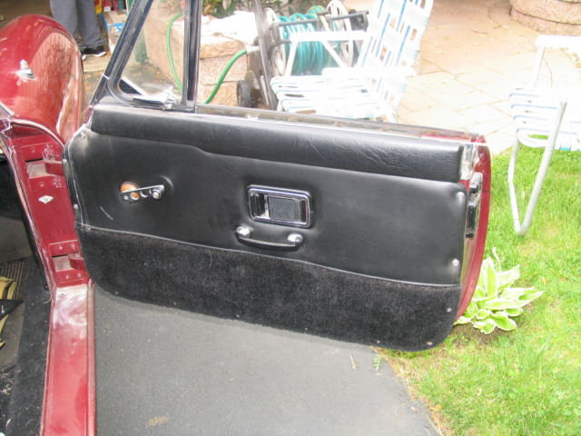 1969 Burgundy MG C-GT Hatchback