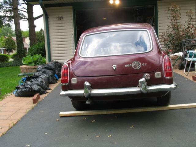 1969 Burgundy MG C-GT Hatchback