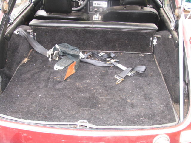 1969 Burgundy MG C-GT Hatchback