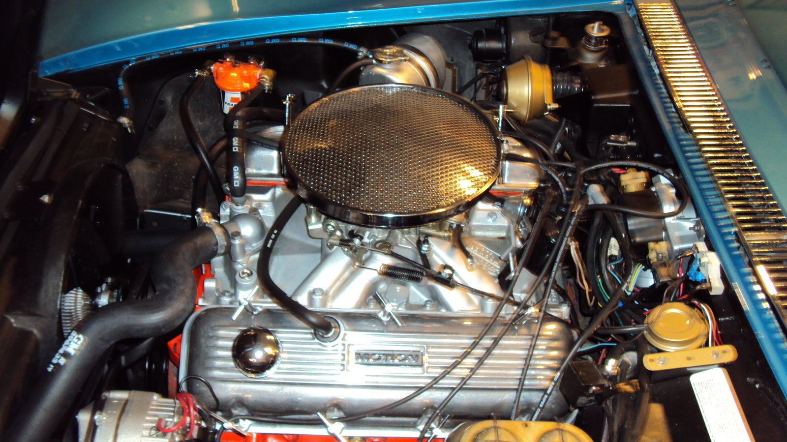 1969 Blue Chevrolet Corvette