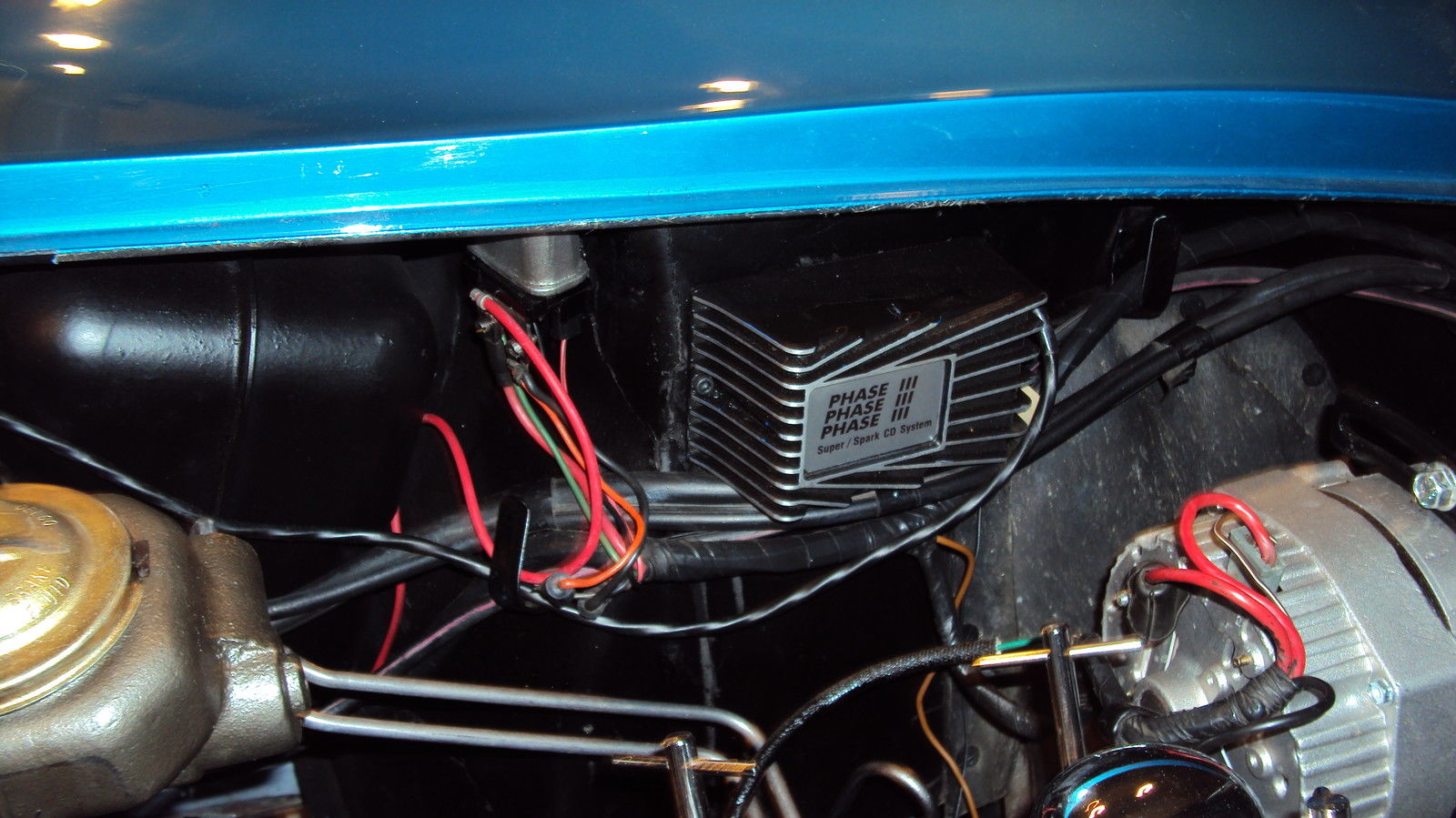 1969 Blue Chevrolet Corvette