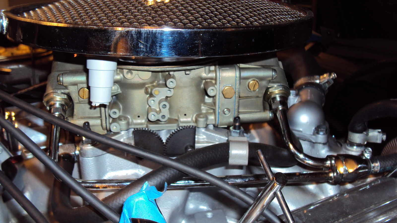 1969 Blue Chevrolet Corvette