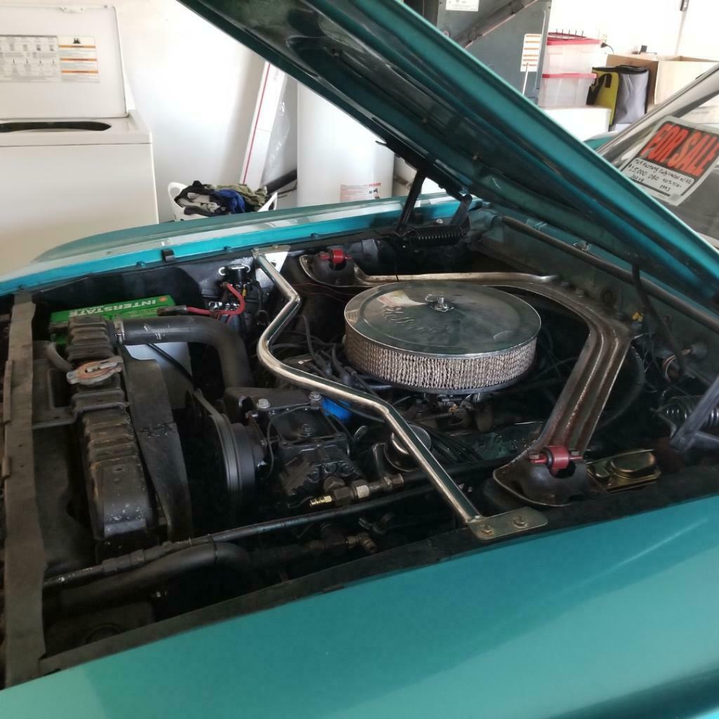 1969 Blue Ford Mustang Coupe