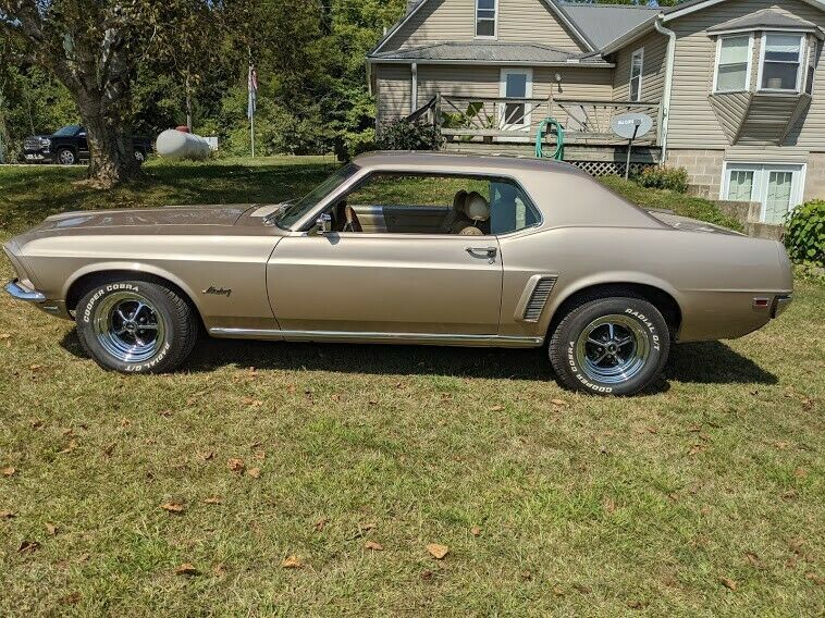 1969 Brown Ford Mustang Coupe