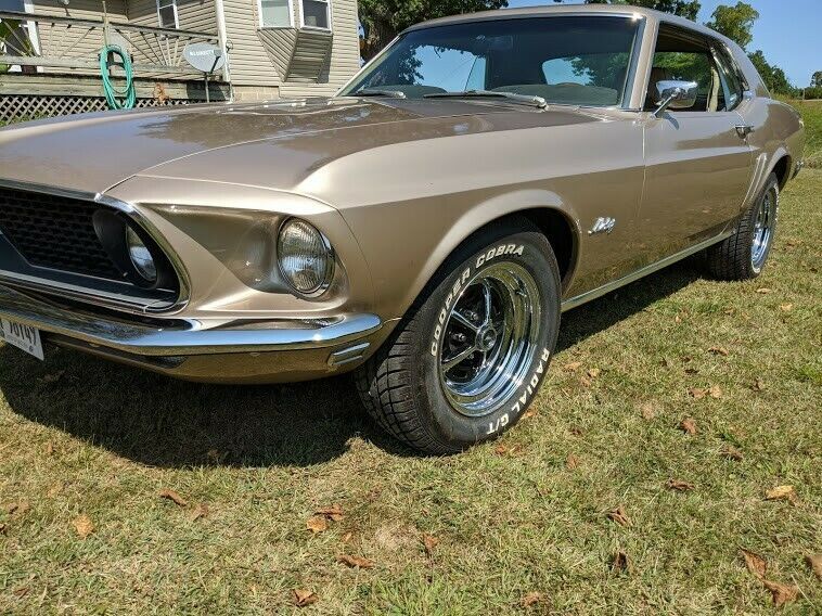 1969 Brown Ford Mustang Coupe
