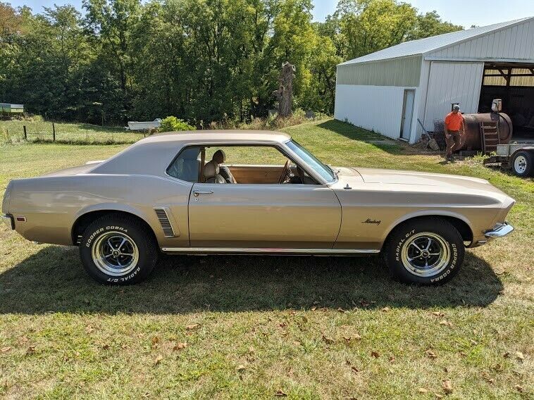 1969 Brown Ford Mustang Coupe
