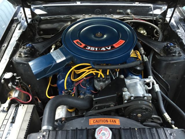 1969 Black Ford Mustang Hardtop