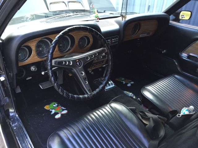 1969 Black Ford Mustang Hardtop