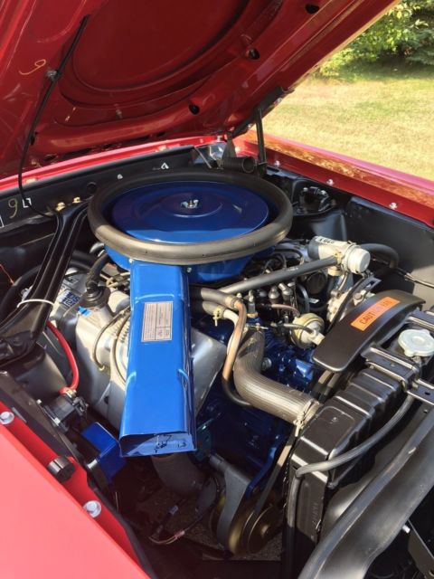 1969 Red Ford Mustang