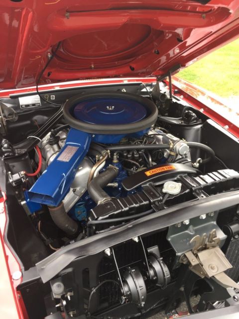 1969 Red Ford Mustang