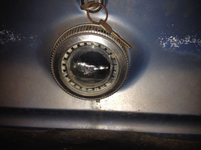 1969 Blue Ford Mustang Convertible