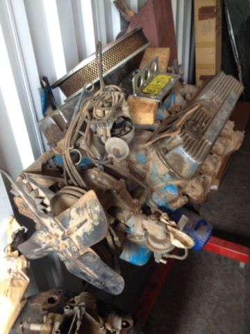 1969 Blue Ford Mustang Convertible