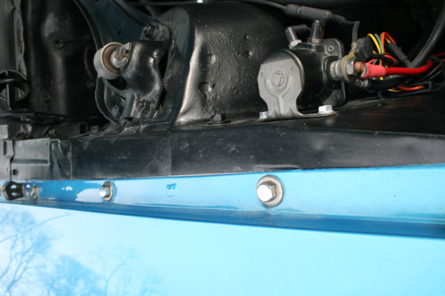 1969 Blue Ford Mustang Convertible