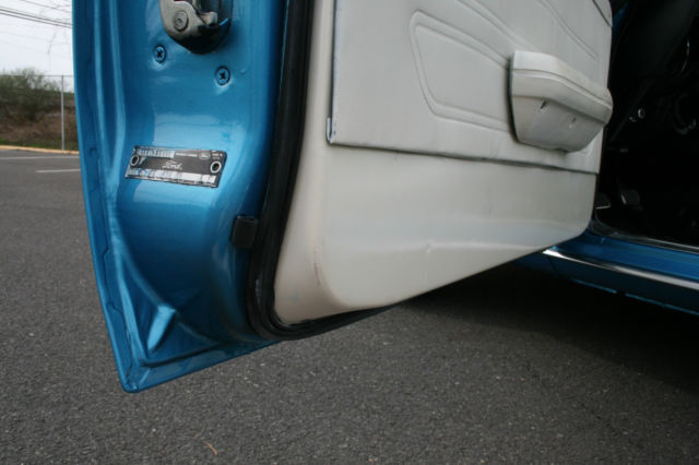 1969 Blue Ford Mustang Convertible