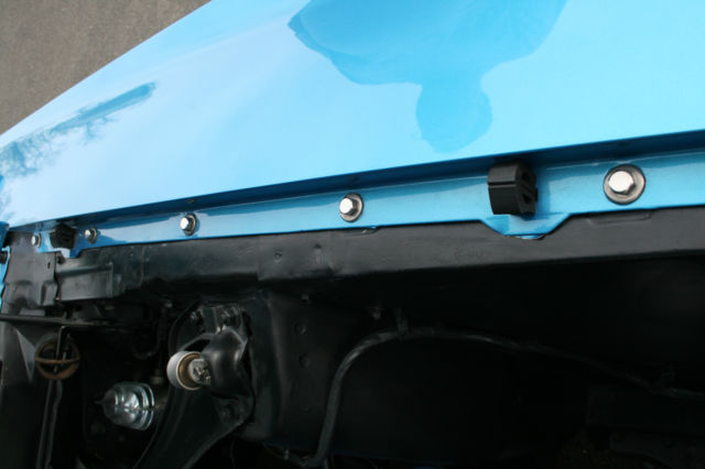 1969 Blue Ford Mustang Convertible